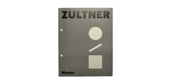 ZULTNER Muster 4007 Alu Farbblech AW-3003 (AlMn1Cu) Reynotrim Weißaluminium RAL9006 (1,5 mm)