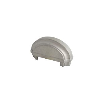Alu Kappe rund für Latte 85x20 mm
