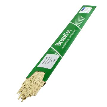 BrazeTec Silberlot  4076  Stäbe 1,0x500mm 40%Ag