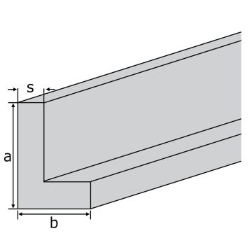 Aluminium Winkelprofil 6m
