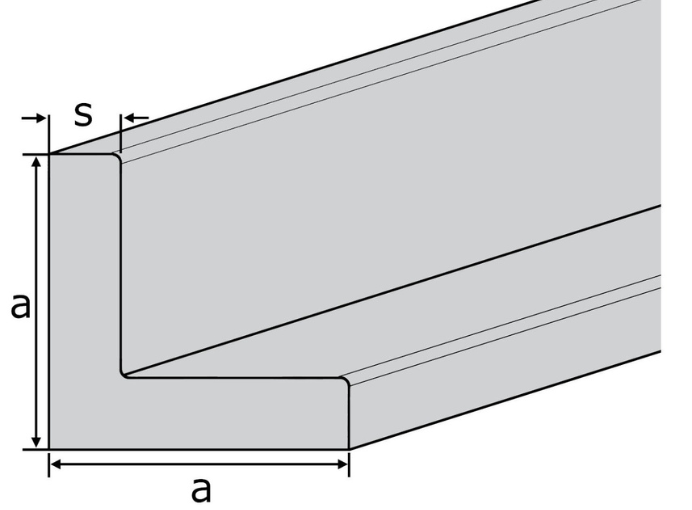 Edelstahl Winkelprofil