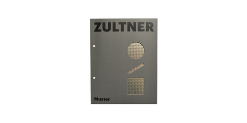 ZULTNER-Muster 1018 1.4301 Edelstahlblech Dessin Raute 22 (1,5 mm)