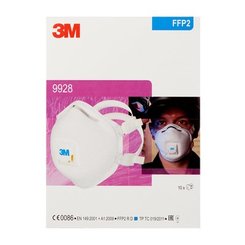 3M 9928 Atemschutzmaske für Schweißer FFP2 ( 1 Pkg = 80Stk) 7000030031