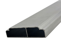 Lattenprofil EN-AW 6060 (AlMgSi0,5) 75x18 mm gepr. T66 EN755-9 EZL6,5 m